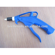 panted blue color Plastic Air Blow gun with nozzle